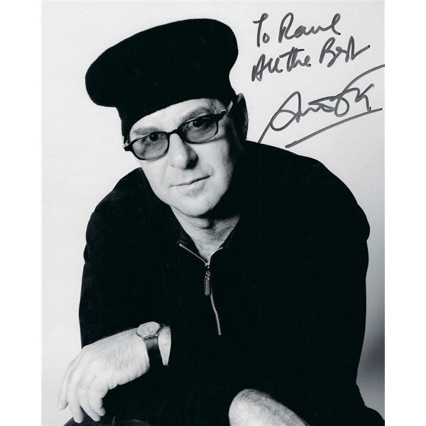 Drummer Anton Fig signed photo