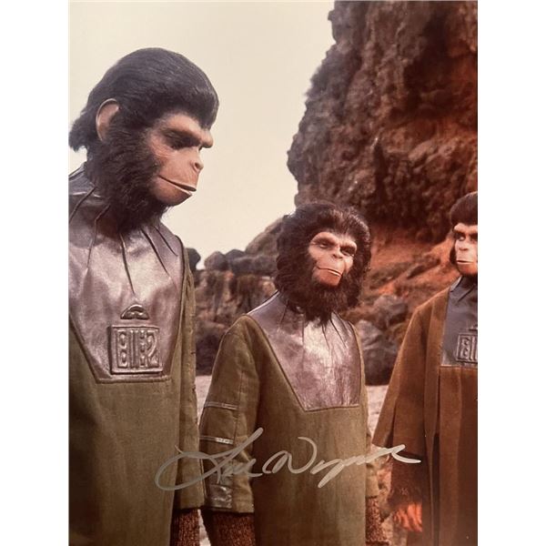 Planet of the Apes Lou Wagner signed photo