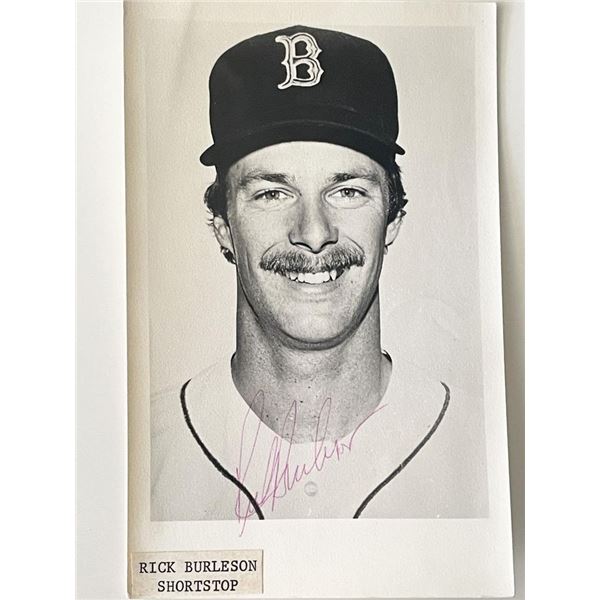 Boston Red Sox Rick Burleson signed photo