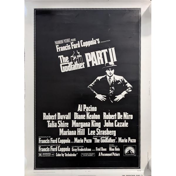 The Godfather Part II 1974 Original 30x40 Movie Poster