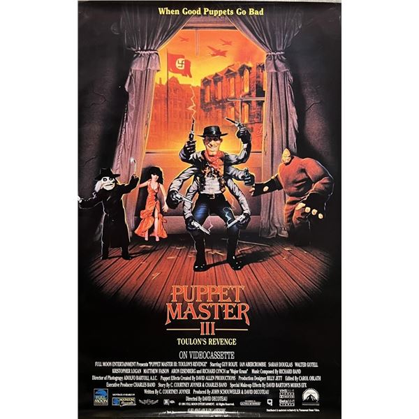 Puppet Master III Toulon's Revenge original movie poster