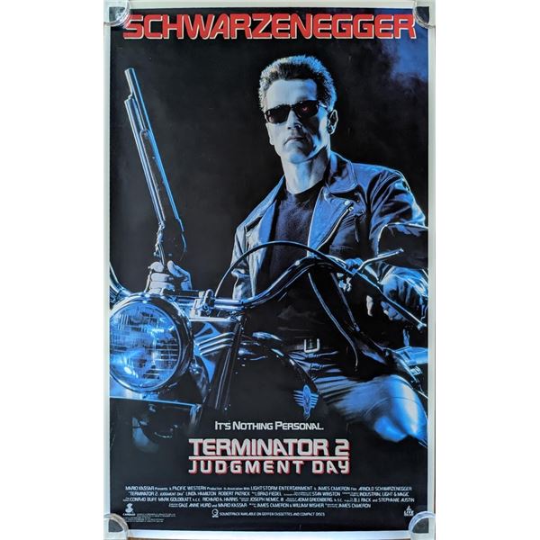 Terminator 2: Judgement Day 1991 Original One Sheet Movie Poster