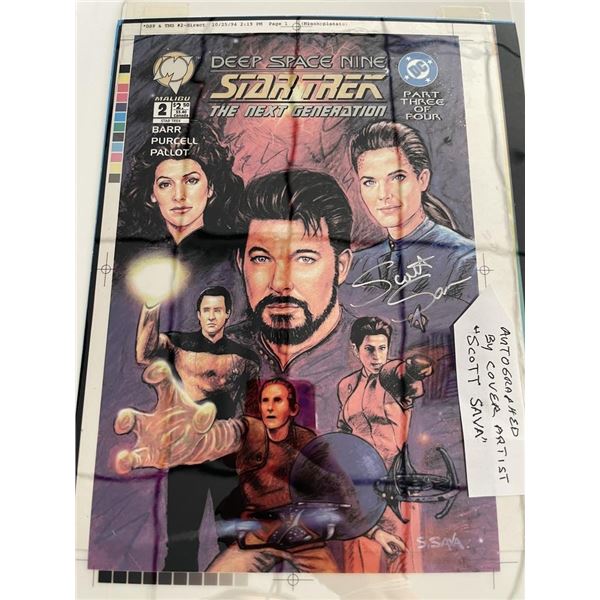 Star Trek: The Next Generation  color keys overlay