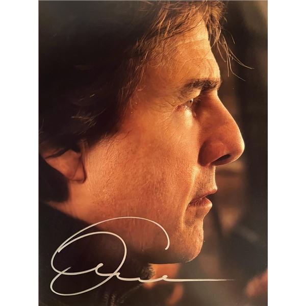 Mission Impossible Tom Cruise signed photo