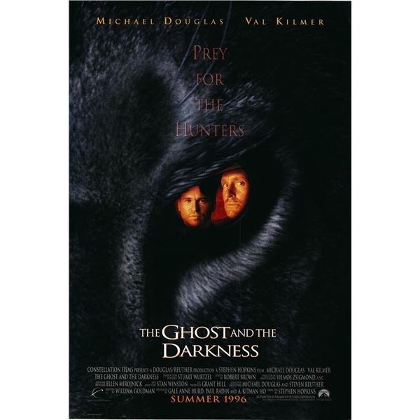 The Ghost and the Darkness 1996 original movie poster