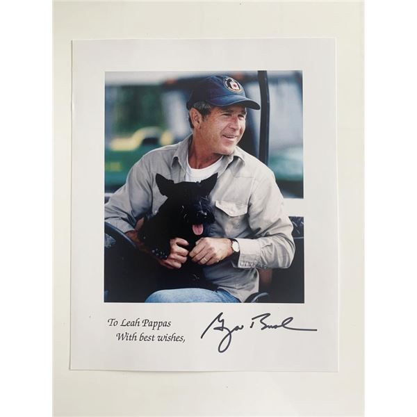 George W. Bush Signed Photo