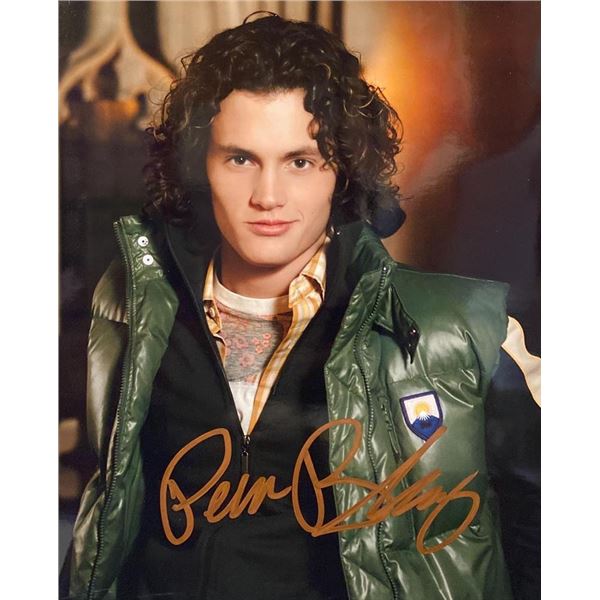 Gossip Girl Penn Badgley signed photo
