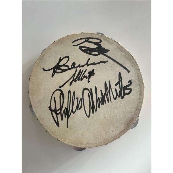 The Angels signed tambourine