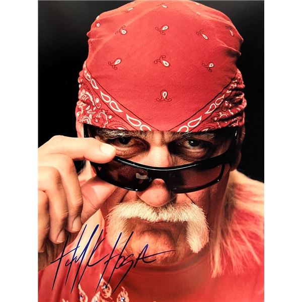 WWF Hulk Hogan signed photo