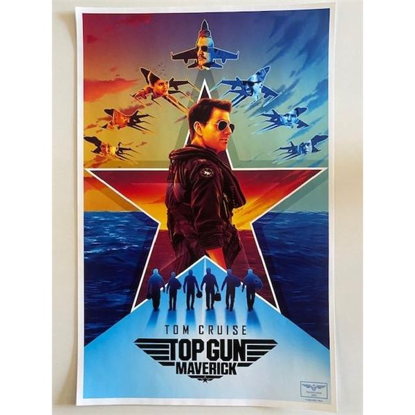 Top Gun Maverick mini movie poster