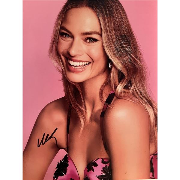 Margot Robbie signed photo