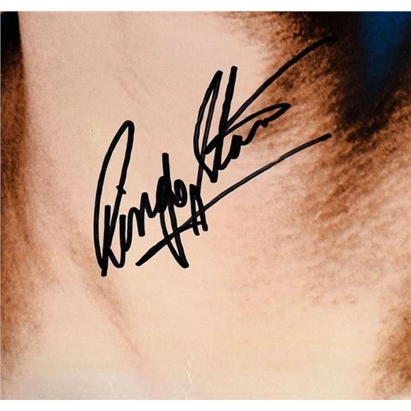 Ringo Starr signed "Look Magazine" poster