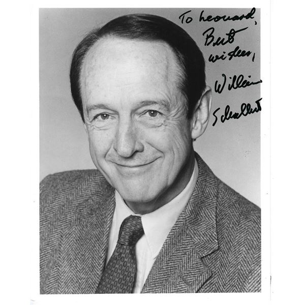 The Man From Planet X William Schallert Signed Photo