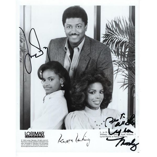 Knots Landing June Williams and Lynne Moody Signed Photo