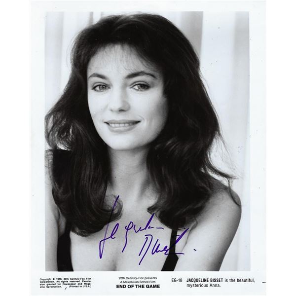 End Of The Game Jacqueline Bisset Signed Photo