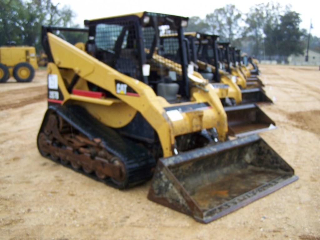 CAT 287B TRACK SKID STEER LOADER - J.M. Wood Auction ...