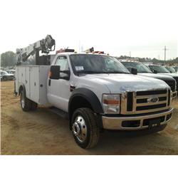 (UNUSED) 2010 FORD F550XLT 4X4 MECHANICS TRUCK