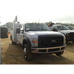 2008 FORD F550 4X4 MECHANICS TRUCK