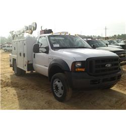 2006 FORD F550XL MECHANICS TRUCK