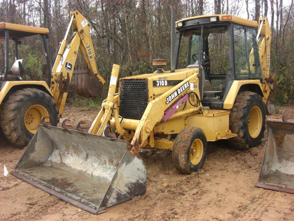 JOHN DEERE 310D LOADER BACKHOE