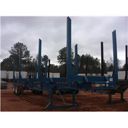 2010 PITTS LT40 4 BOLSTER LOG TRAILER
