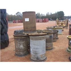 (1) LOT SKIDDER WHEELS