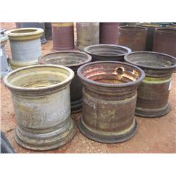 (1) LOT SKIDDER WHEELS