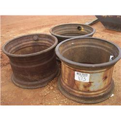 (1) LOT SKIDDER WHEELS