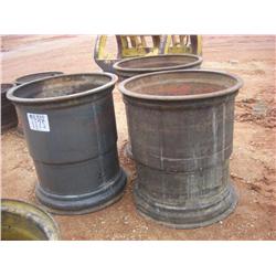 (1) LOT SKIDDER WHEELS