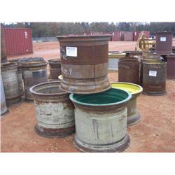 (1) LOT SKIDDER WHEELS