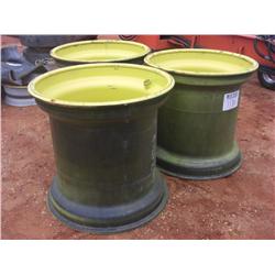 (1) LOT SKIDDER WHEELS