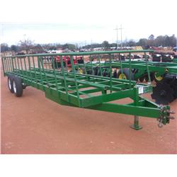 SHOPBUILT 25' HAY TRAILER (BILL OF SALE ONLY)