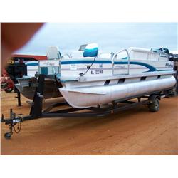 FISHER SPECTRAFISH 20' PONTOON BOAT