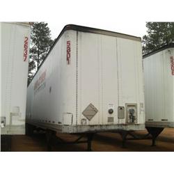 1996 HYUNDAI T/A 53' VAN TRAILER