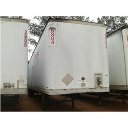 1996 HYUNDAI T/A 53' VAN TRAILER