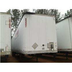 1996 HYUNDAI T/A 53' VAN TRAILER