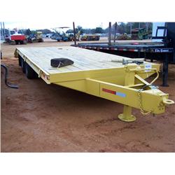 SHOPBUILT 23' DUAL TANDEM TAG TRAILER