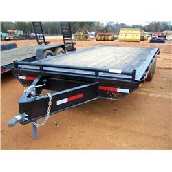 SHOPBUILT T/A 20' TAG TRAILER (BILL OF SALE O