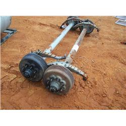 (1) LOT 2 DEXTER 8K TRAILER AXLES