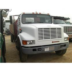 1990 INTERNATIONAL 4700 FLATBED DUMP