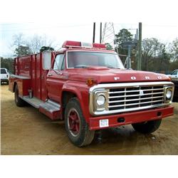 1974 FORD F750 FIRE TRUCK