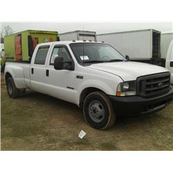 2002 FORD F350 CREWCAB DUALLY