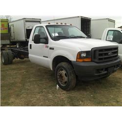 2000 FORD F550 CAB & CHASSIS