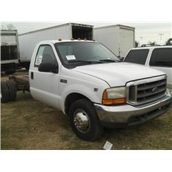 1999 FORD F350 S/A CAB & CHASSIS