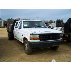 1992 FORD F350 FLATBED