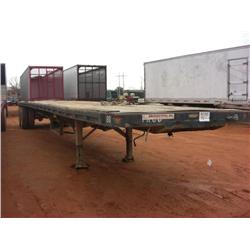 1989 UTILITY 45' FLATBED TRAILER