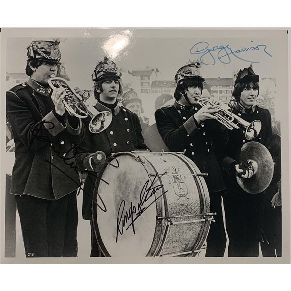 The Beatles rare vintage signed photo
