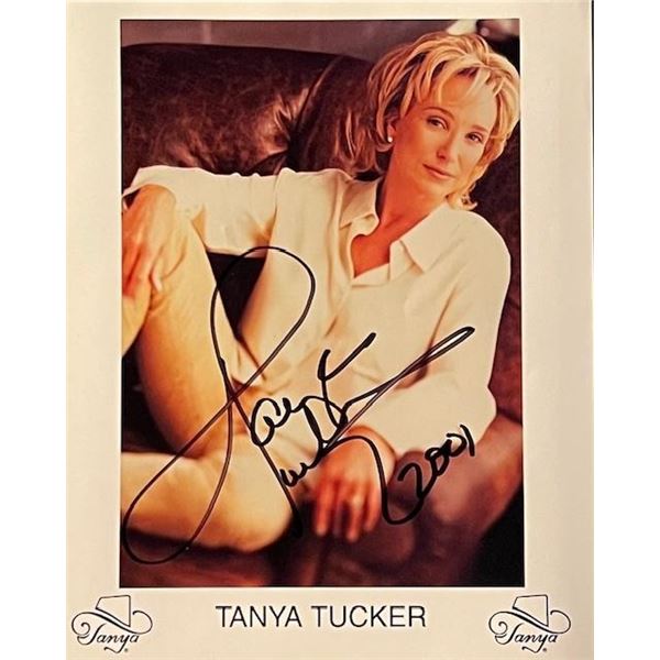 Country Music Star Tanya Tucker Signed Photo