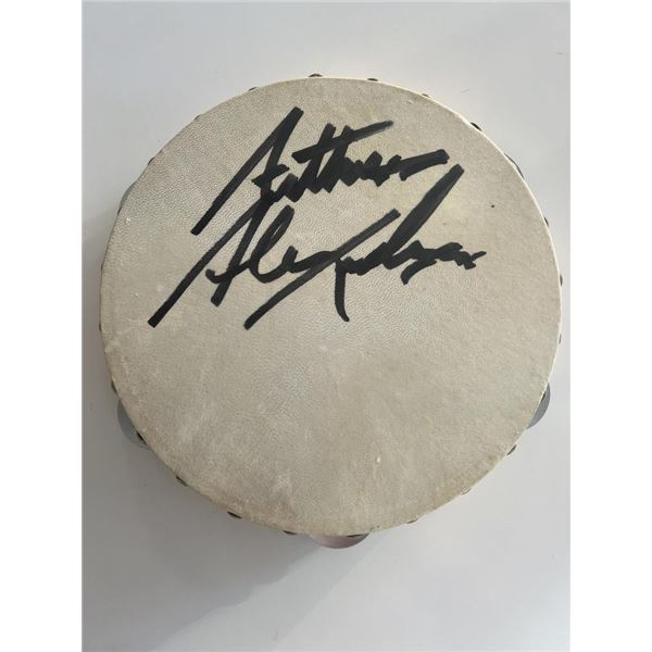 Arthur Alexander signed tambourine