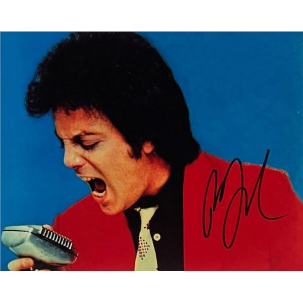 Piano Man Billy Joel Signed Photo